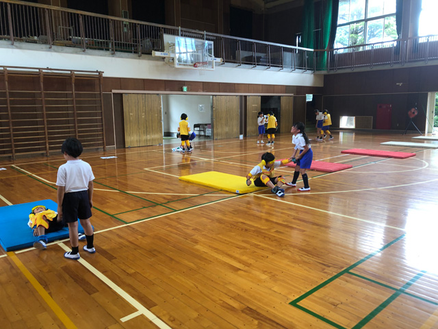 勝間小学校　福祉教育出前講座